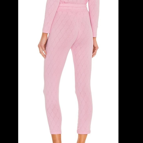 LSF Soft Pink Hearts Sweatpants - Picture 3 of 8